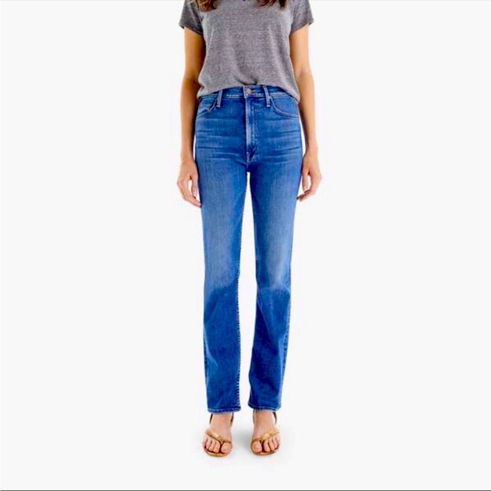 MOTHER High Waisted Rider Skimp Jeans